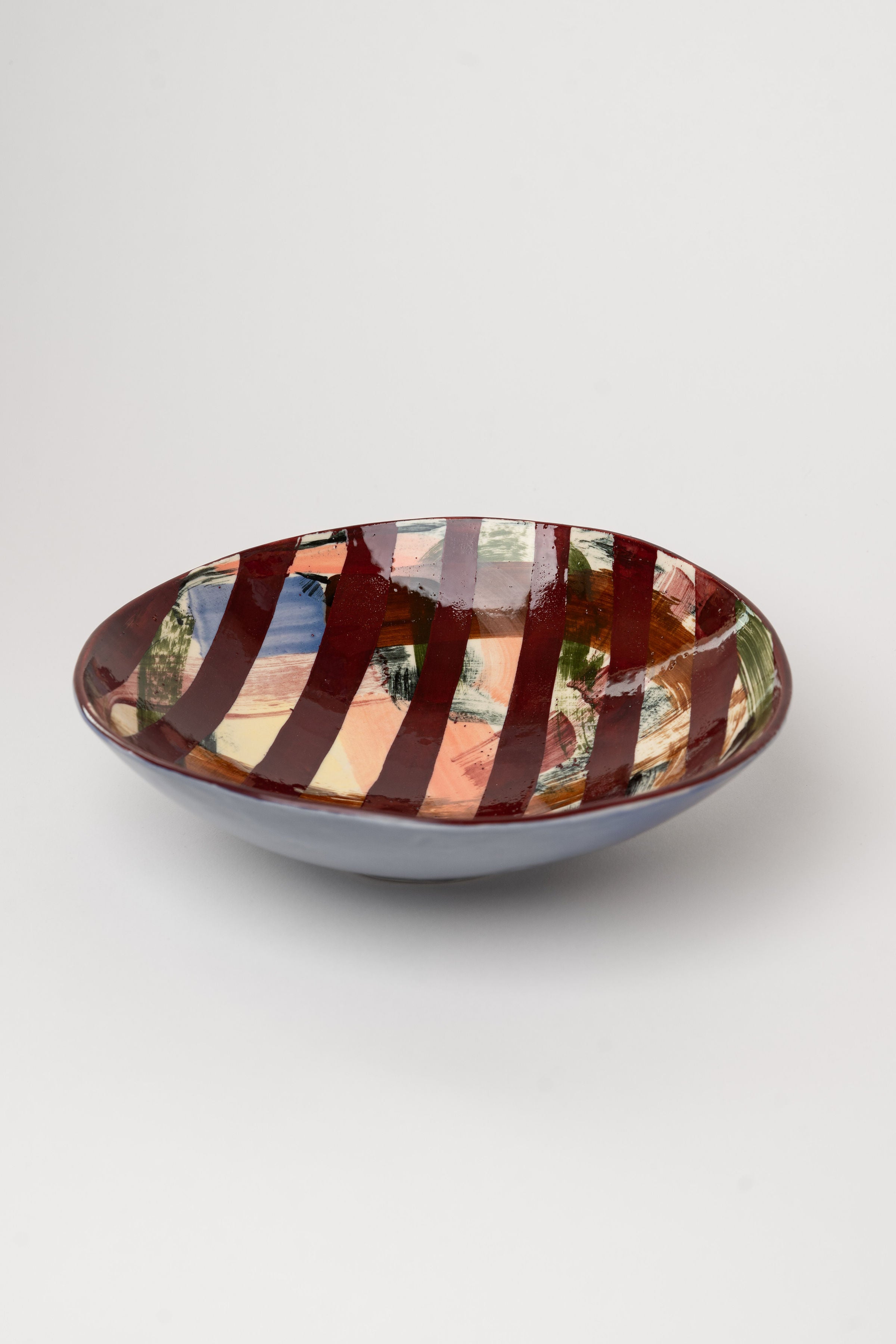 Serving bowl - patternsoup & stripes L