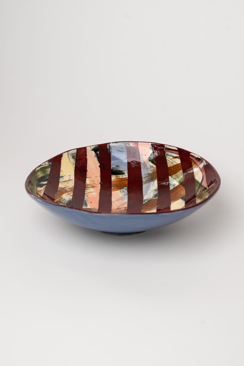 Serving bowl - patternsoup & stripes L
