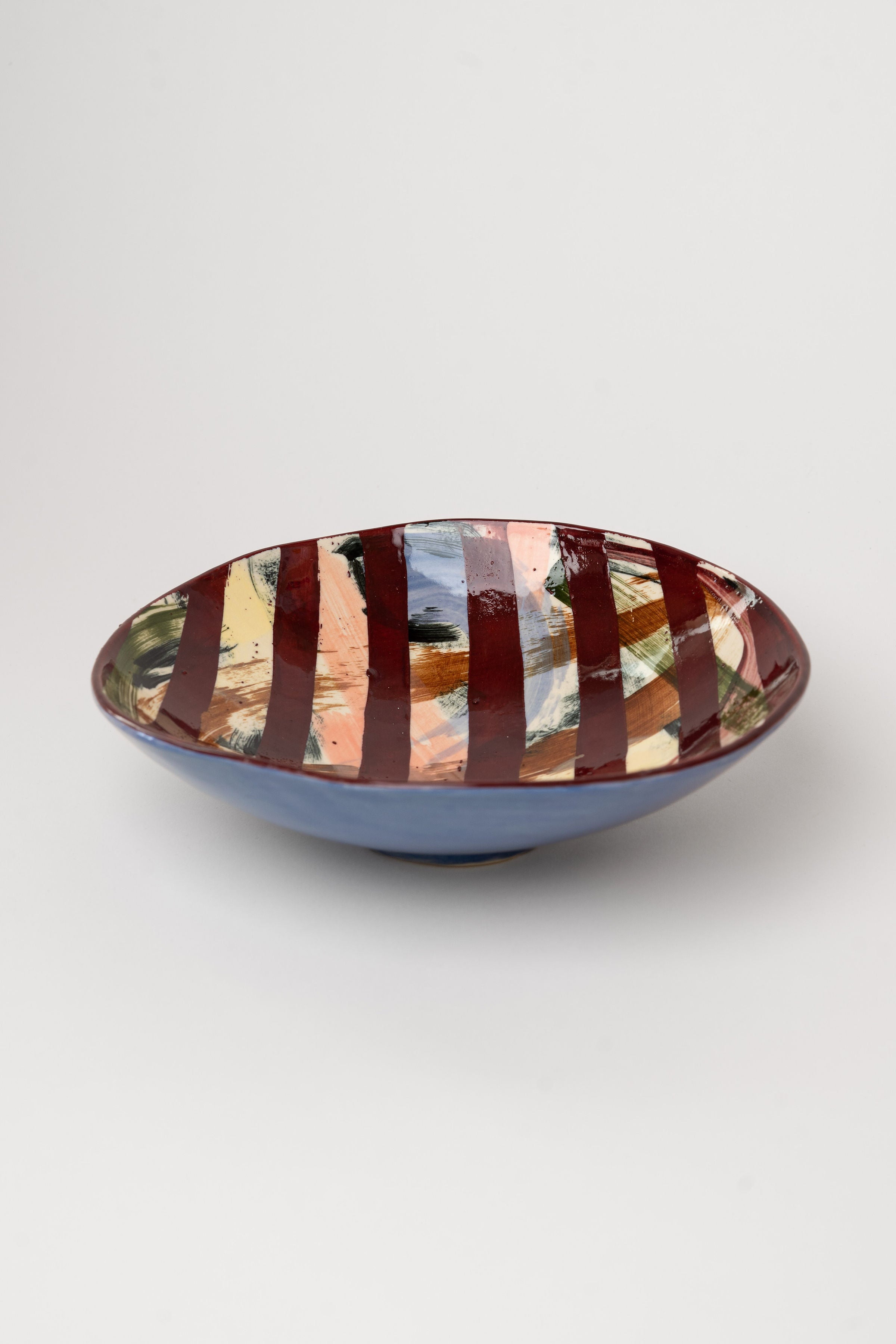 Serving bowl - patternsoup & stripes L