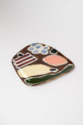 Porcelain serving plate L - fruit