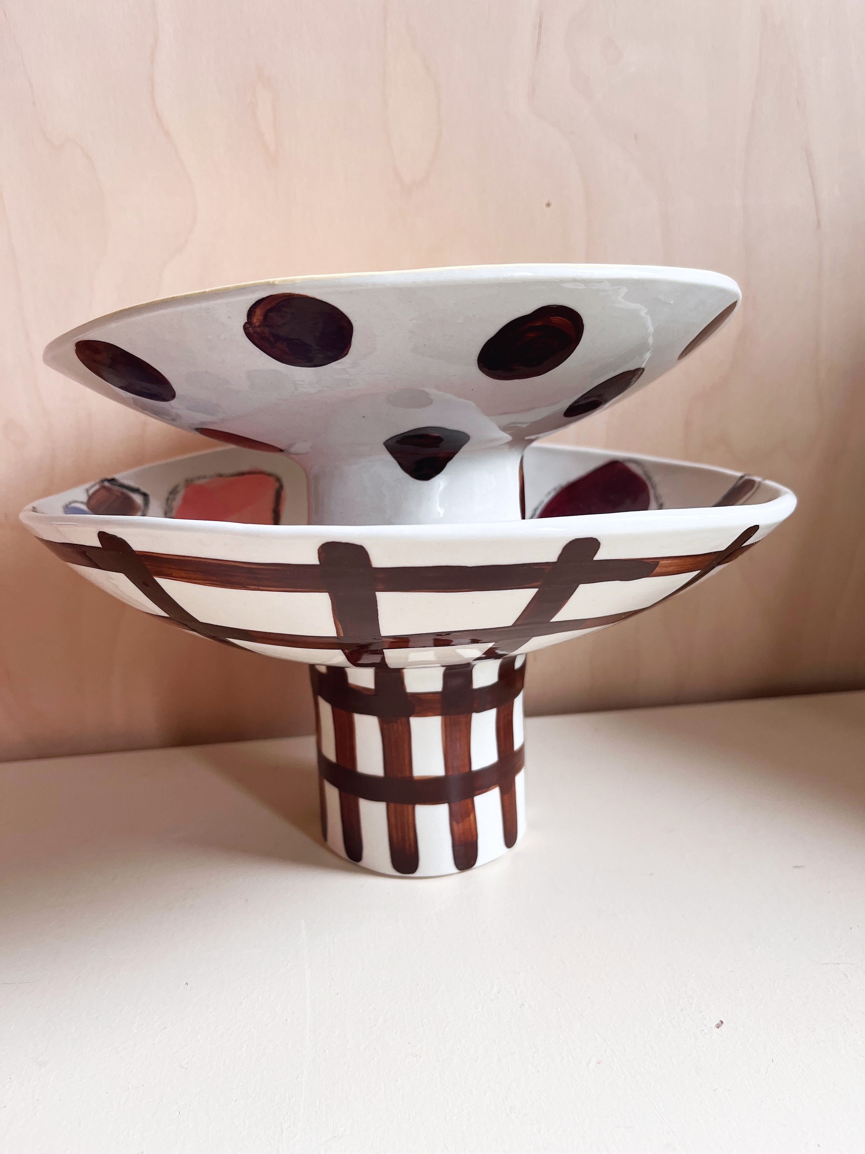 Keramiek workshop - SCHAAL OP VOET